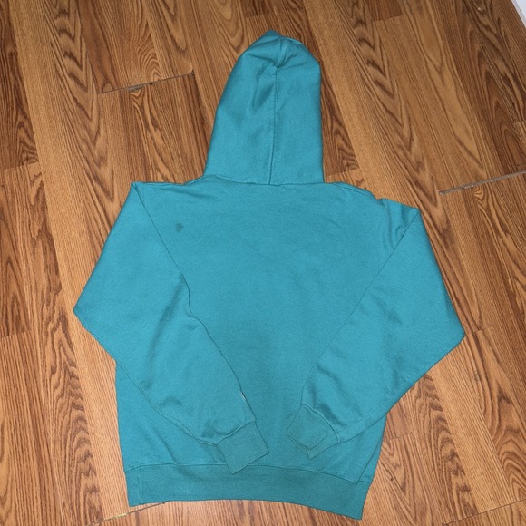 Champion Coastal Carolina Chanticleers Teal Eco Fleece Hoodie Size Small - Picture 3 of 3
